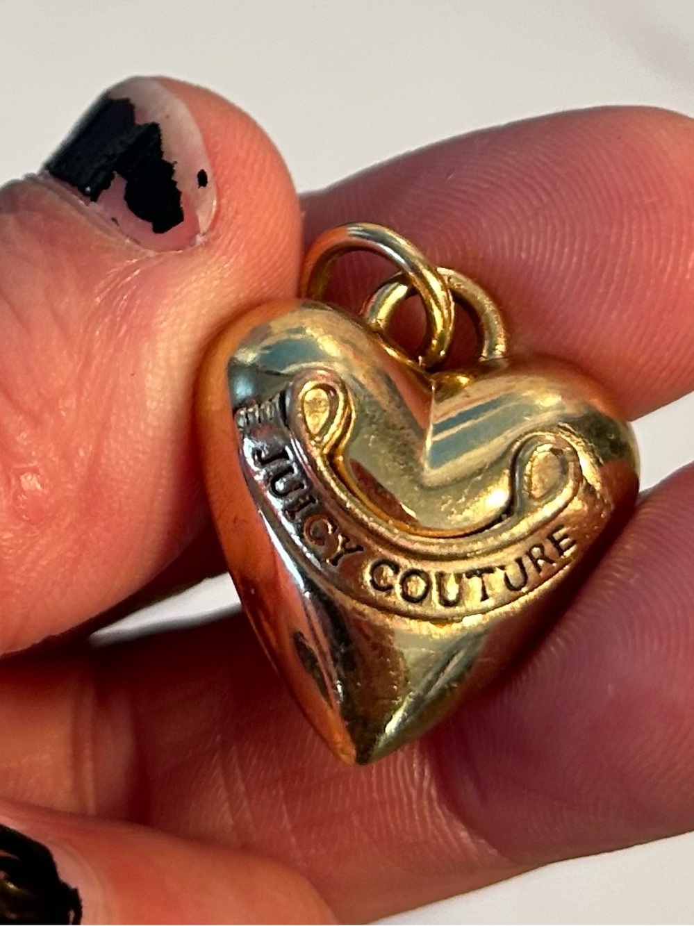 Juicy Couture Heart charm for necklace